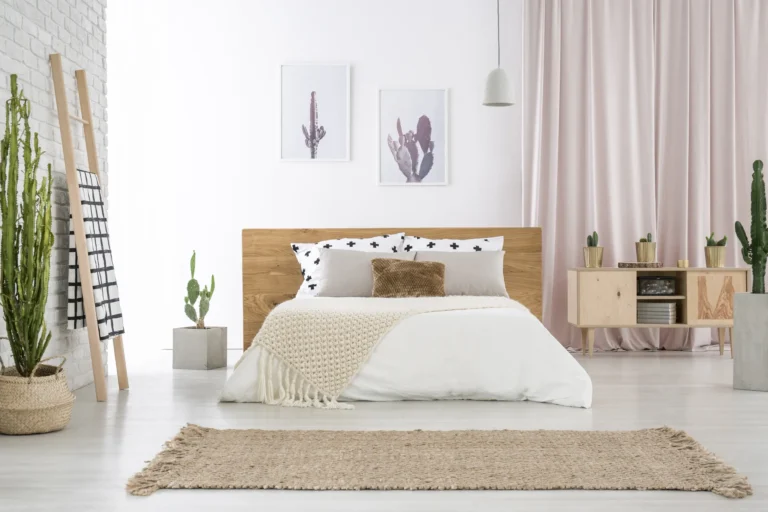 Interior elegante en Marbella con sofá y alfombra impecables